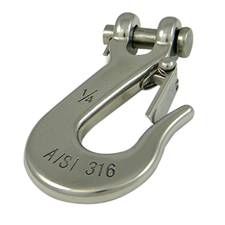 Stainless Steel Clevis Slip Hook With Tongue