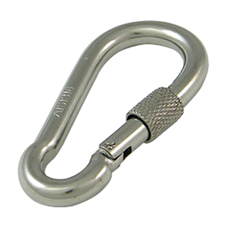 Stainless Steel Spring Snap With Nut