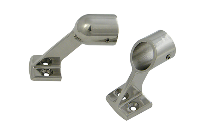 Stainless Steel Stanchion (60 Degree Angle)