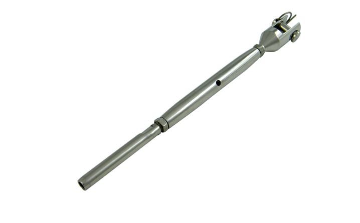 Stainless Steel Closed Body Turnbuckle Machined Jaw And Swage